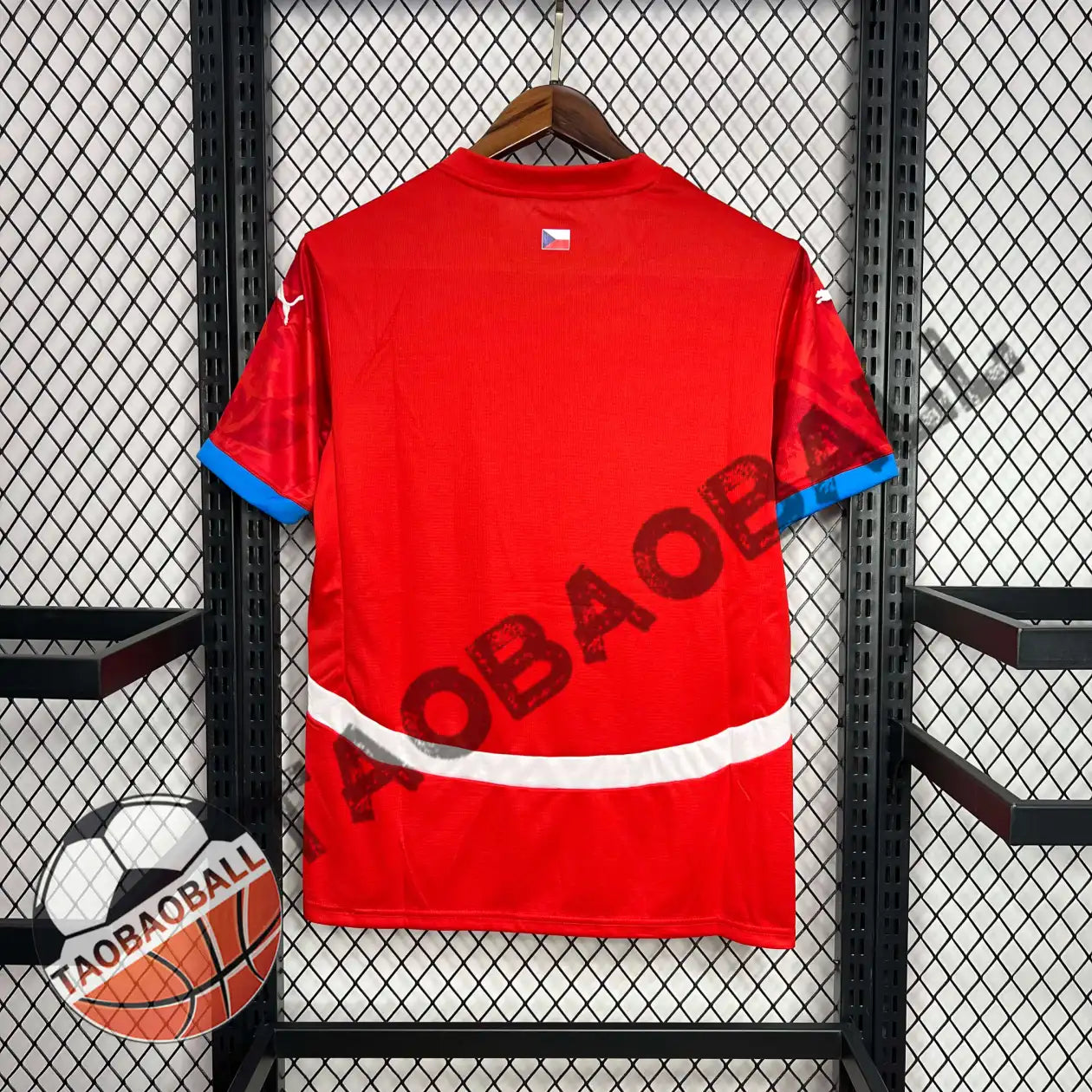2024 Czech Republic Home Football Jersey