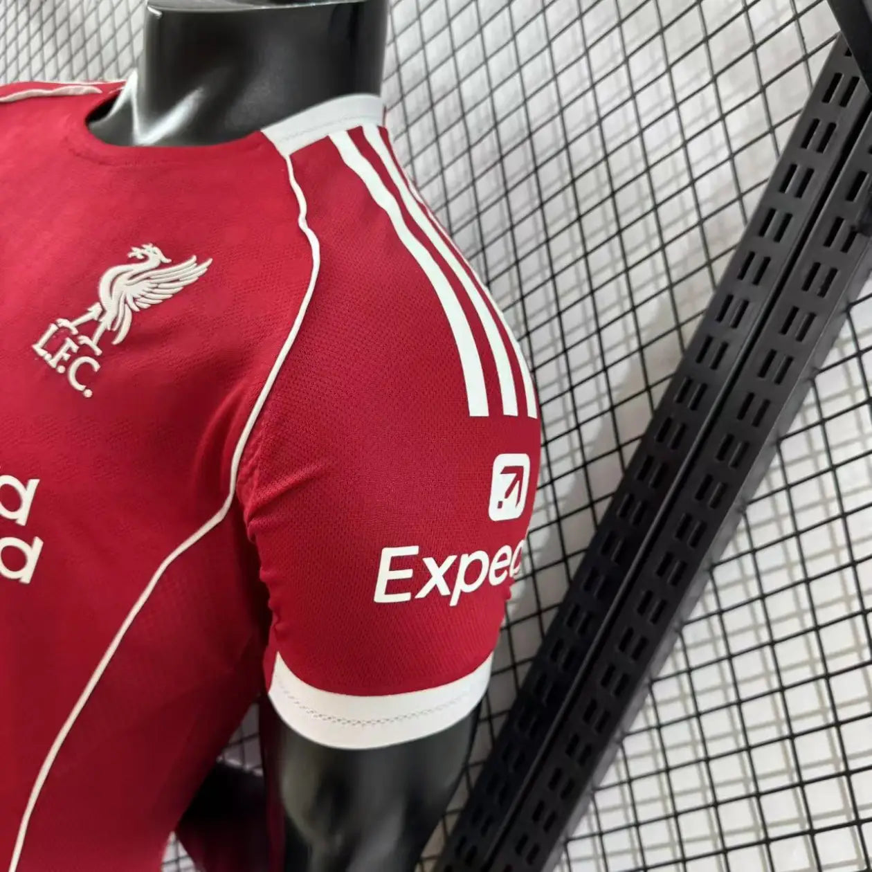 2025/2026 Player Version Liverpool Home Football Jersey