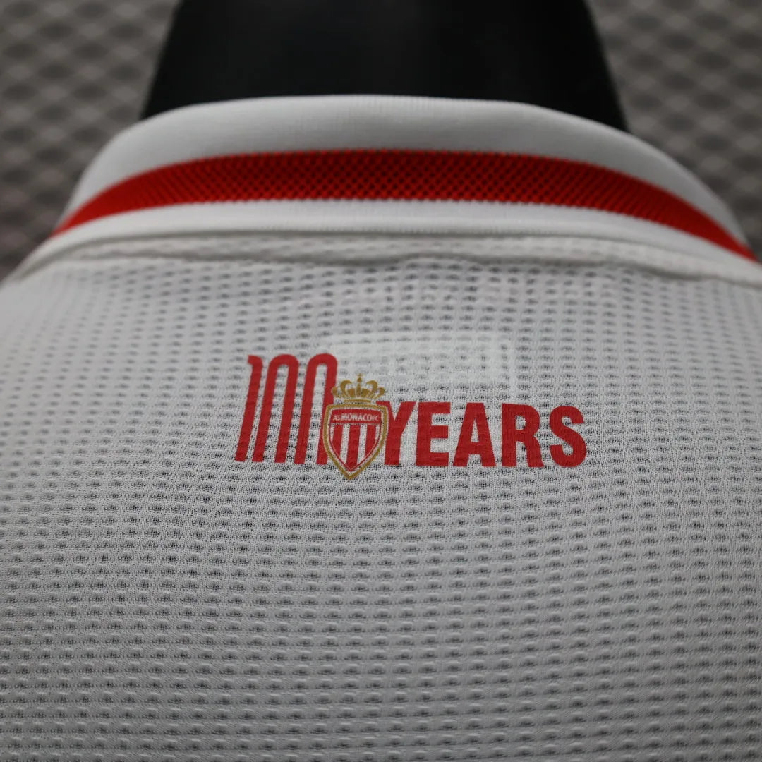 2024/2025 Player Version AS Monaco Home Football Jersey
