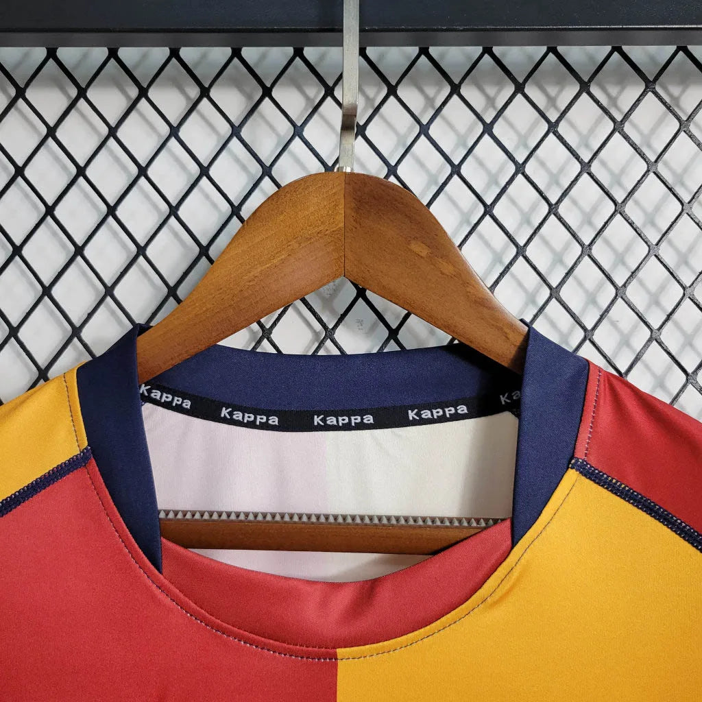 2001/2002 Retro AS Roma European Home Football Jersey