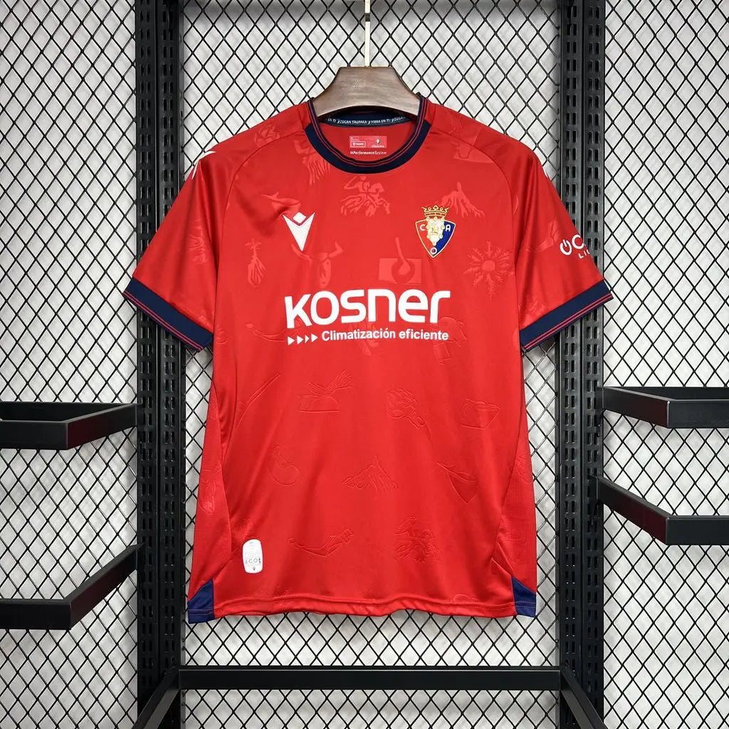 2024/2025 Osasuna Home Football Jersey