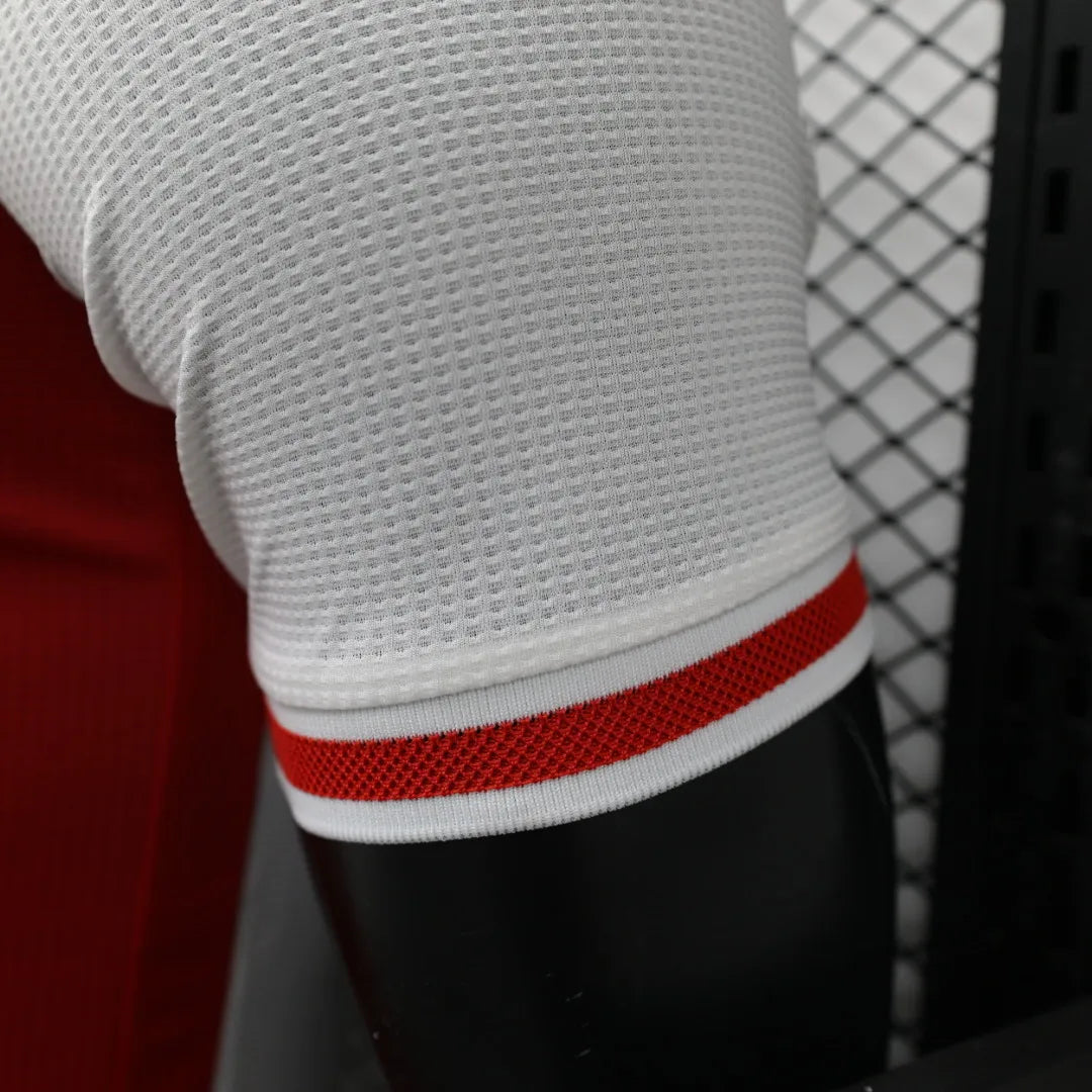 2024/2025 Player Version AS Monaco Home Football Jersey