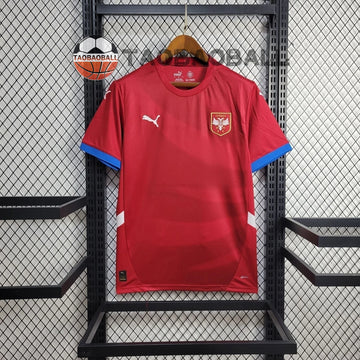 2024 Serbia Home Football Jersey