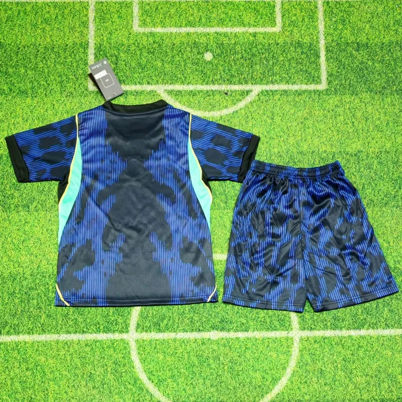 2026 Kids Brazil Away Football Kit