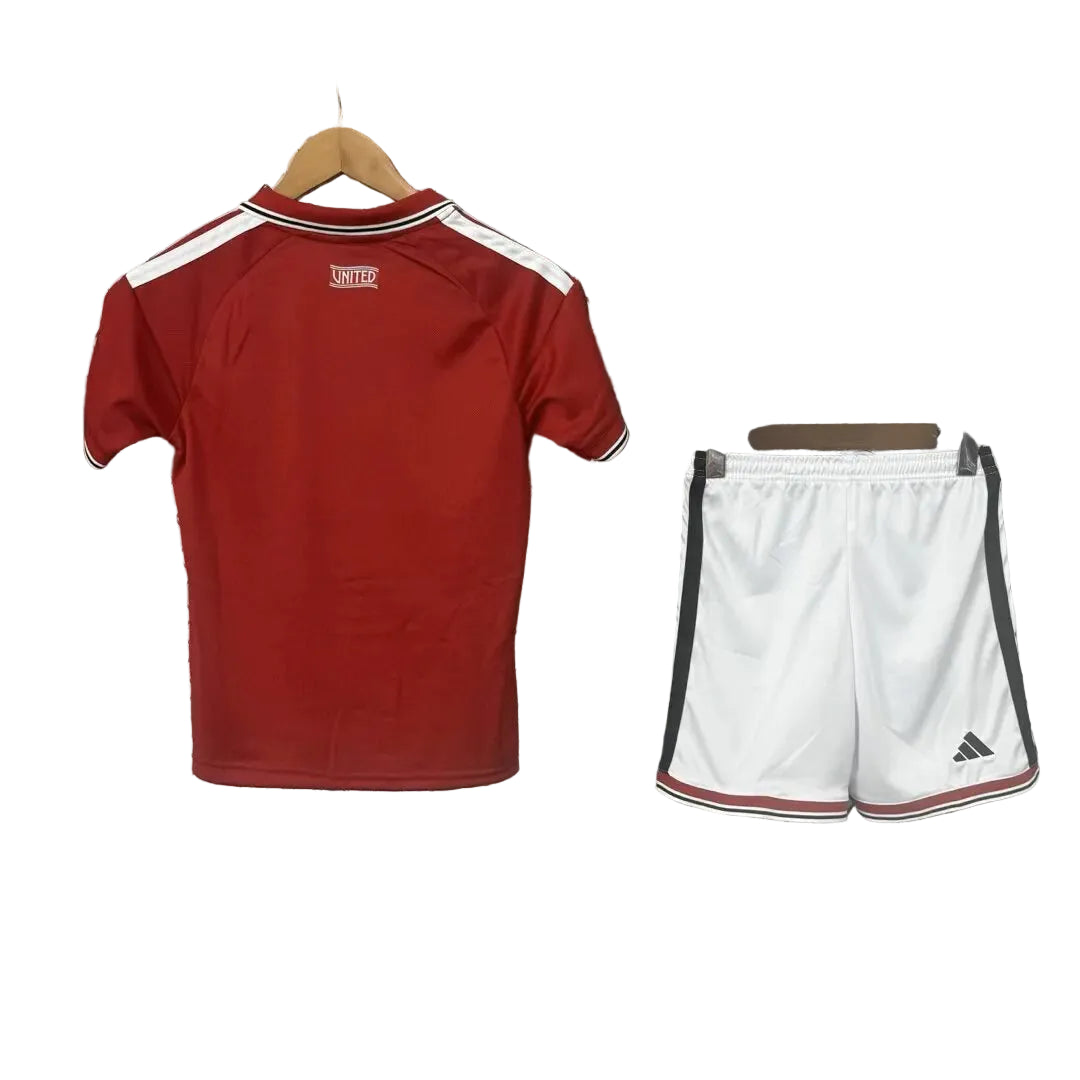 2026/27 Kids Manchester United Home Football Kit