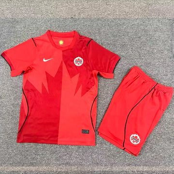 2026 Kids Canada Home Football Kit
