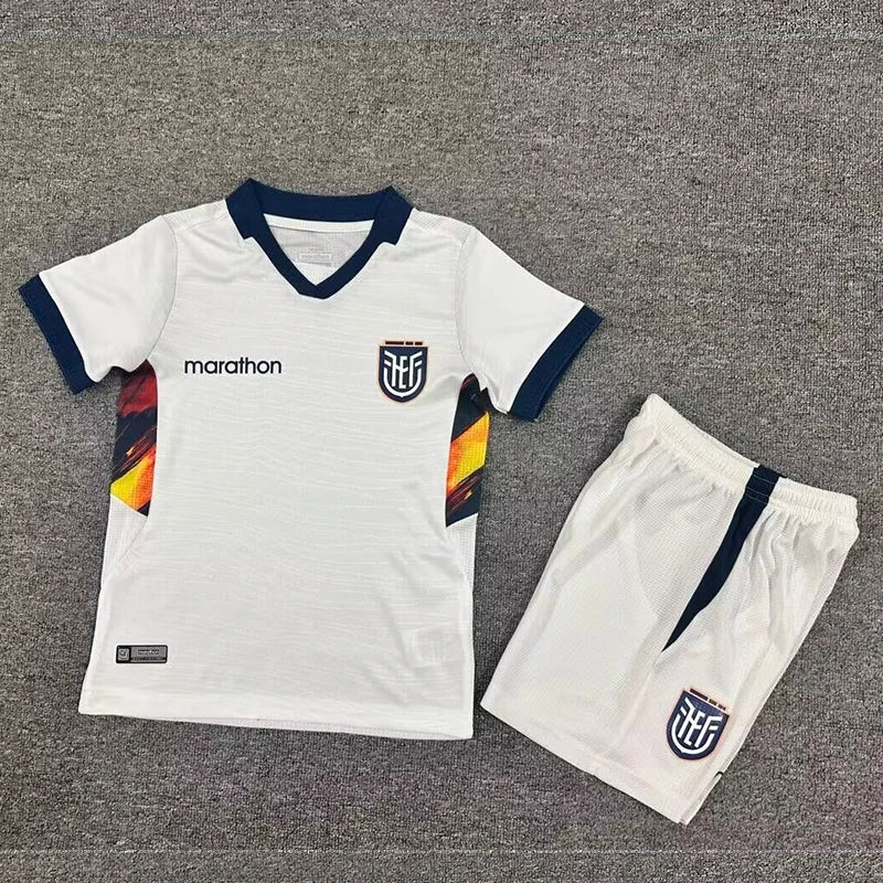 2026 Kids Ecuador Away Football Kit