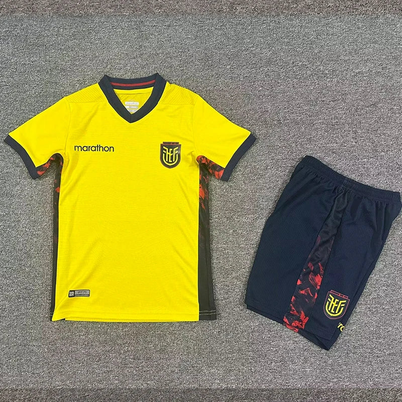 2026 Kids Ecuador Home Football Kit