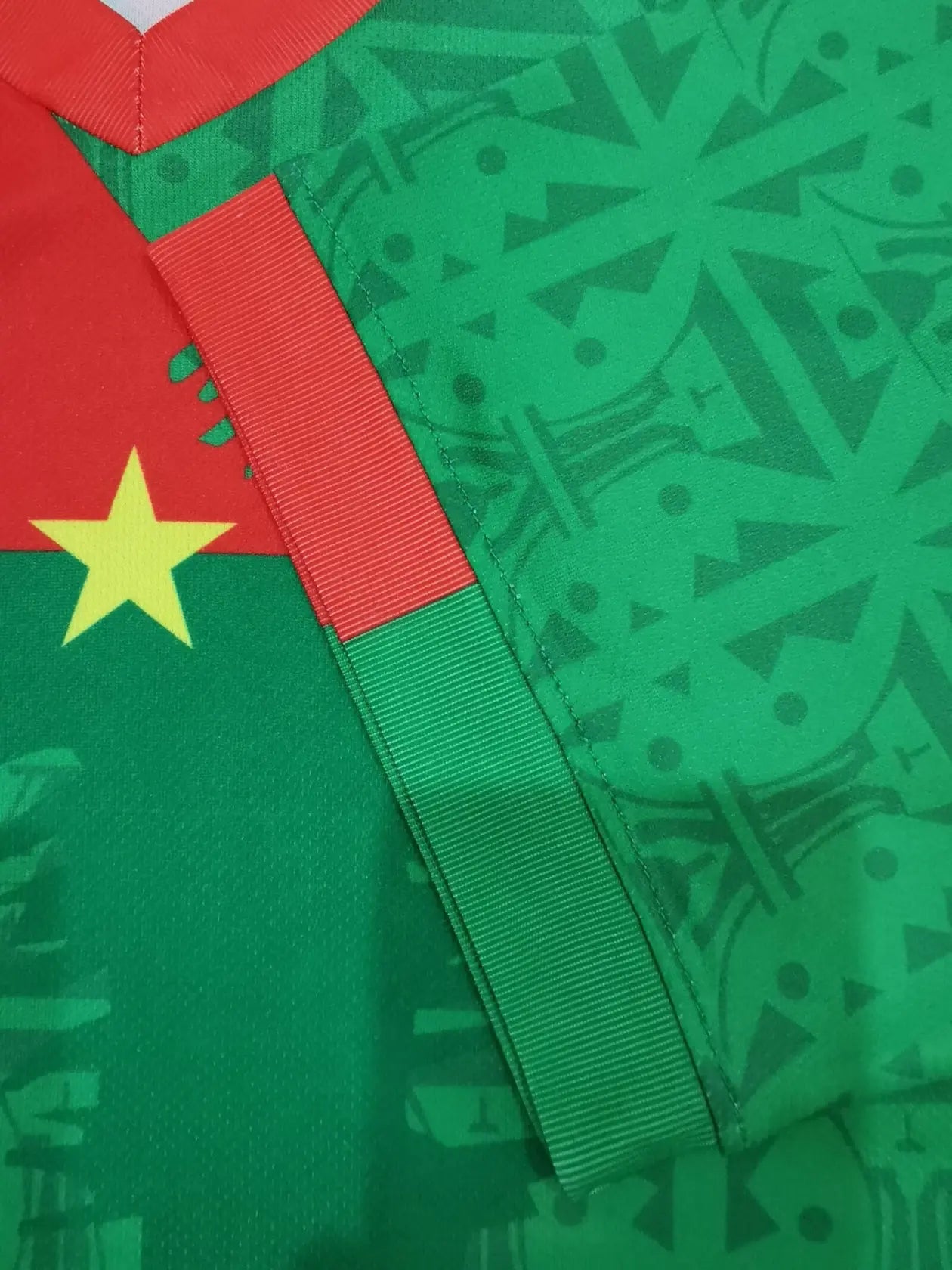 2024 Burkina Faso Home Football Jersey