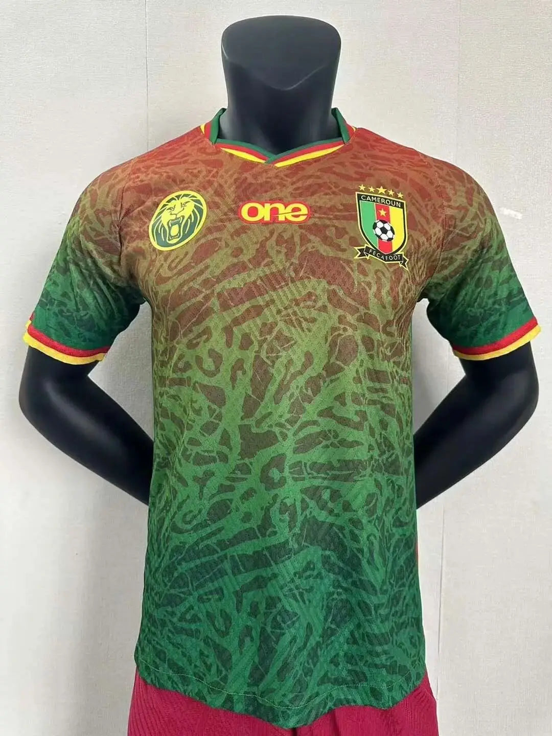 2024 Player Version Cameroon Home Football Jersey