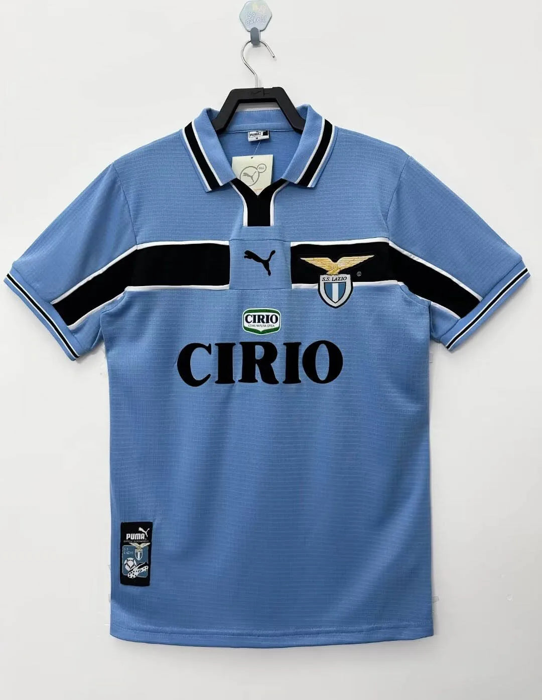 1998/1999 Retro Lazio Home Football Jersey