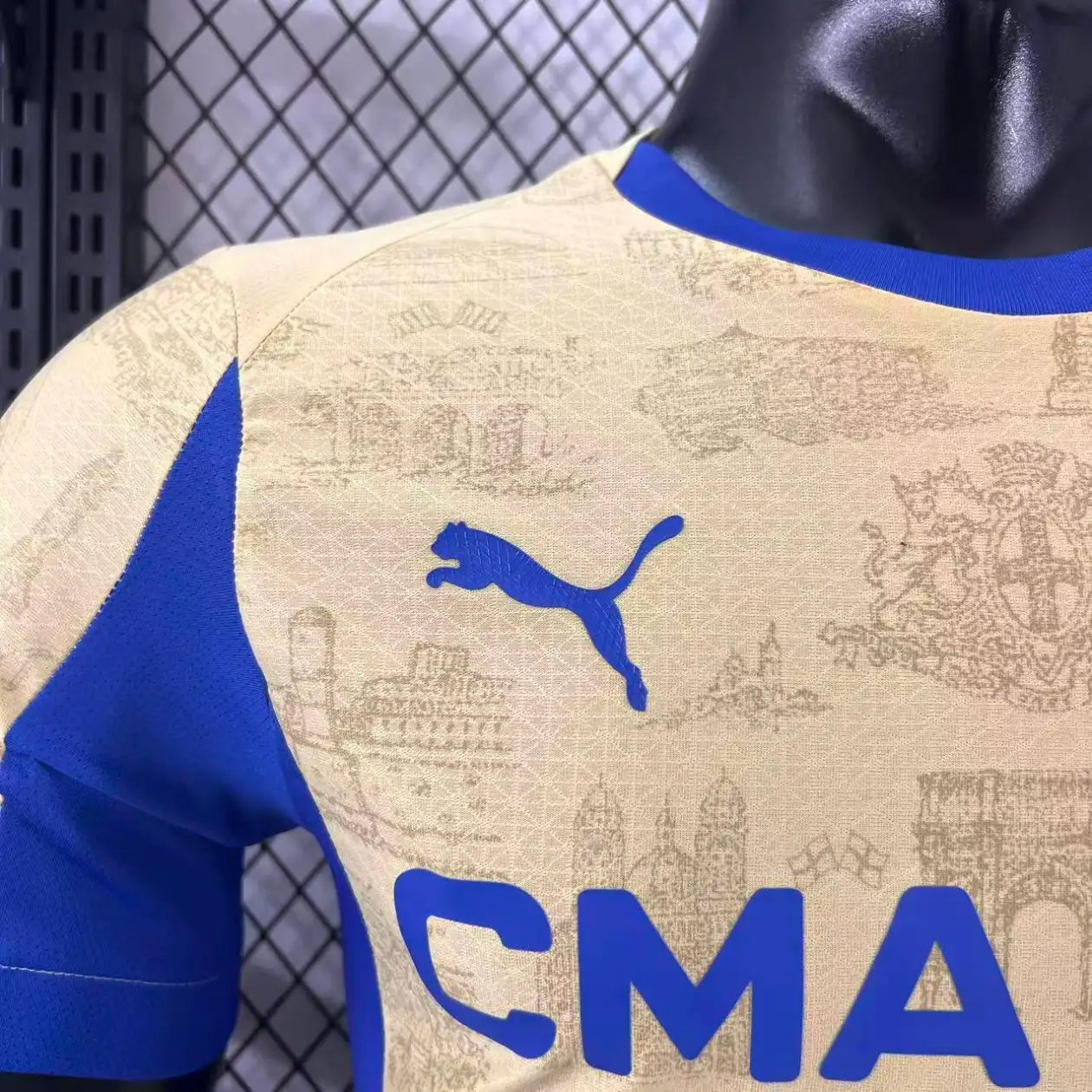 2025/2026 Player Version Olympique Marseille Fourth Away Football Jersey