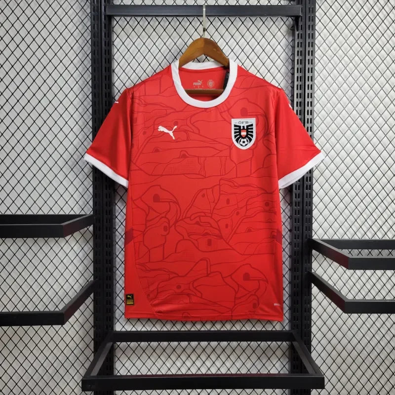 2024 Austria Home Football Jersey