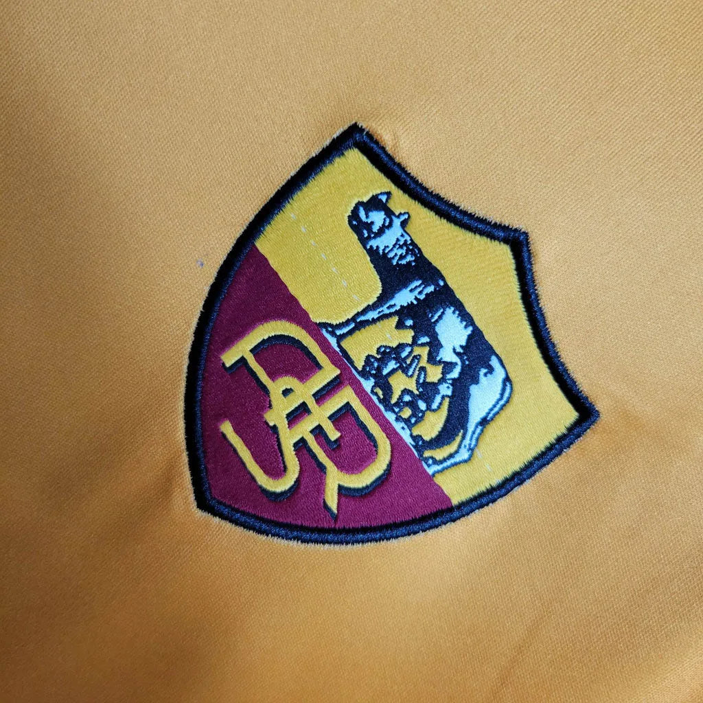 2001/2002 Retro AS Roma European Home Football Jersey