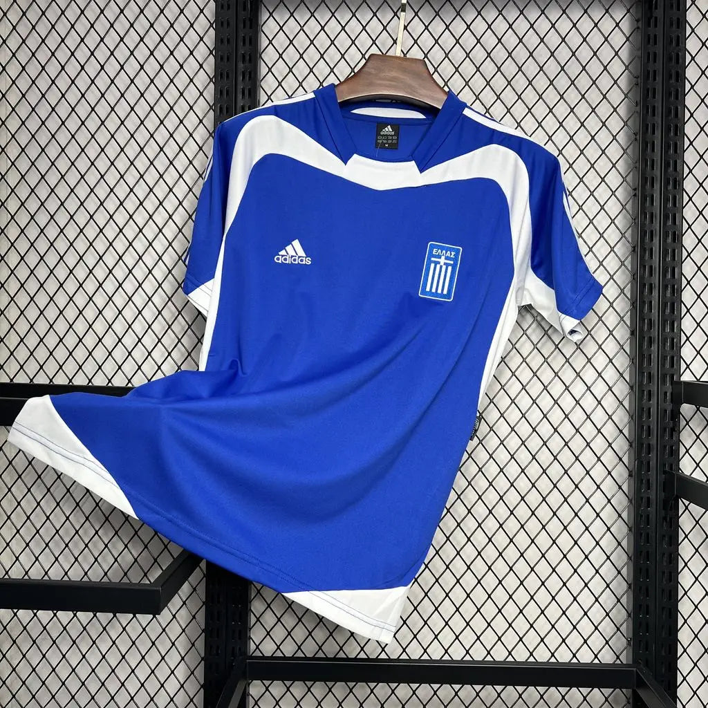 2004 Greece Home Football Jersey