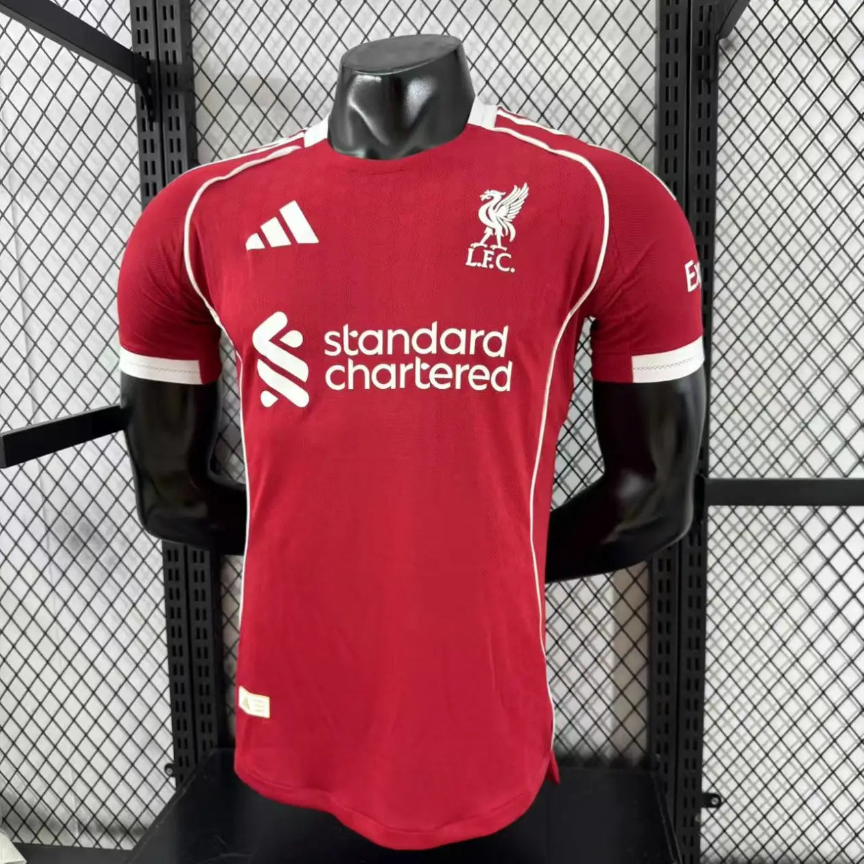 2025/2026 Player Version Liverpool Home Football Jersey