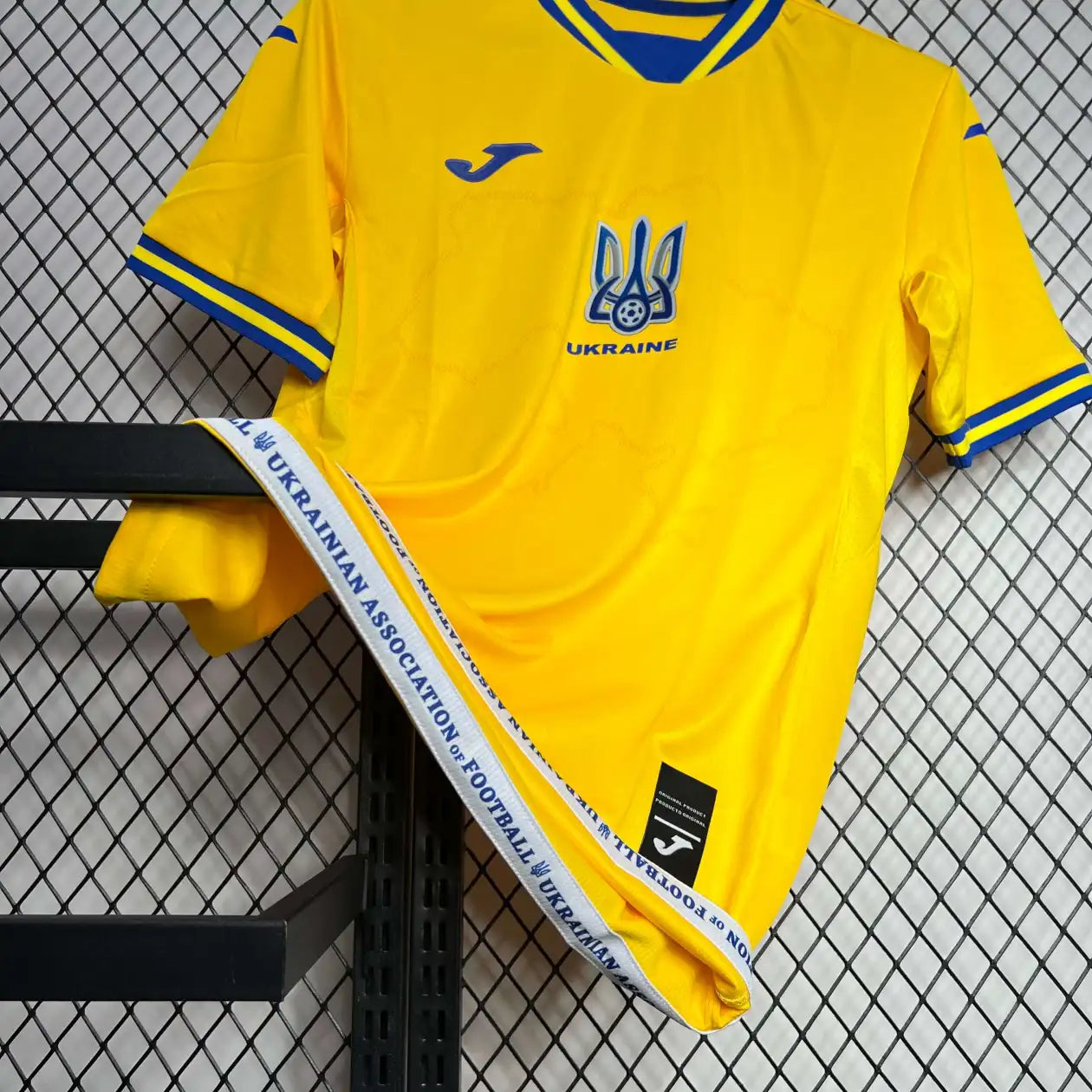 2024 Ukraine Home Football Jersey