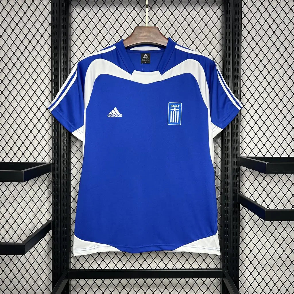 2004 Greece Home Football Jersey