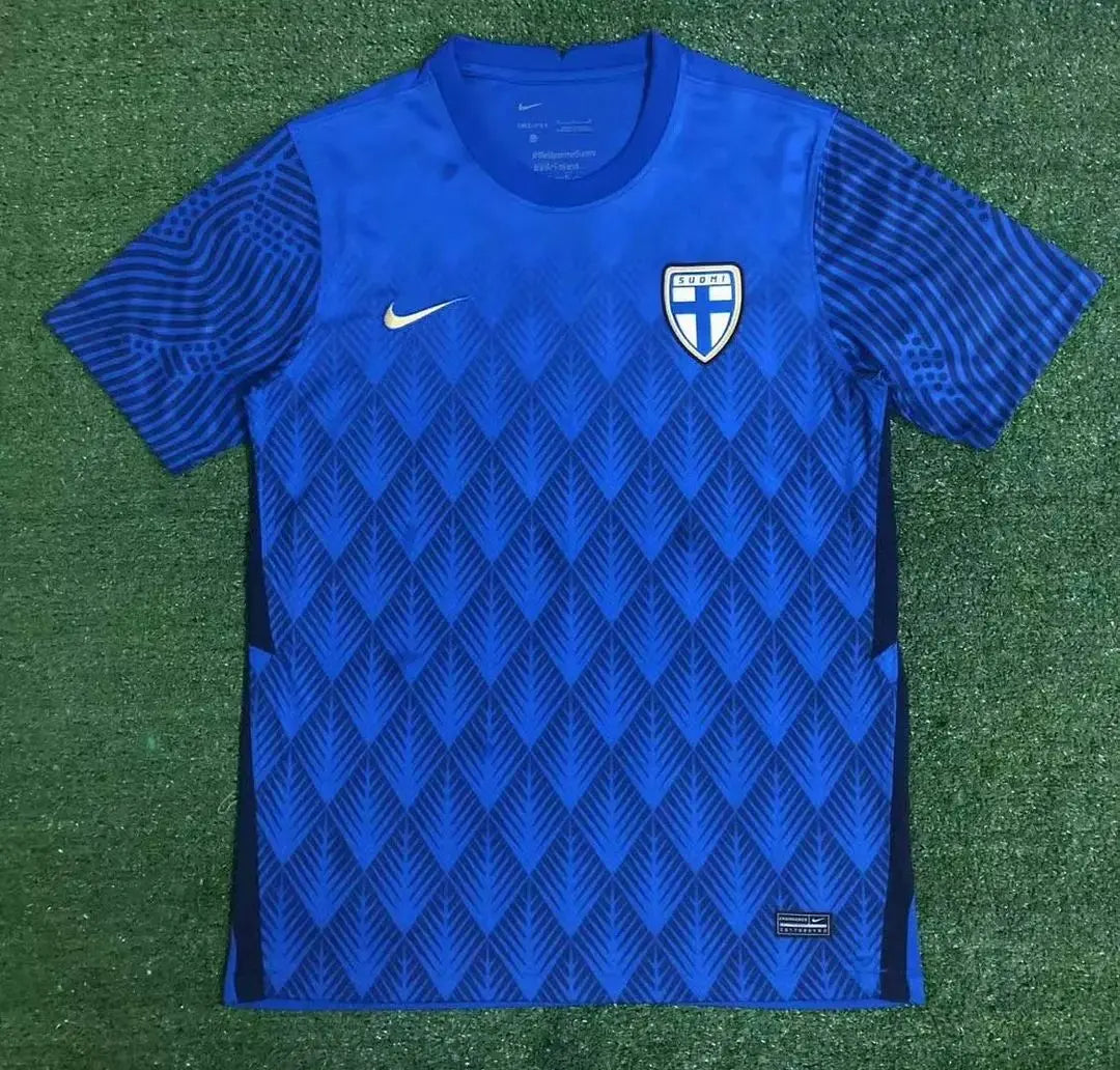 2022 Finland Away Football Jersey