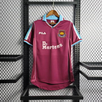 1999/2000 Retro West Ham United Home Football Jersey