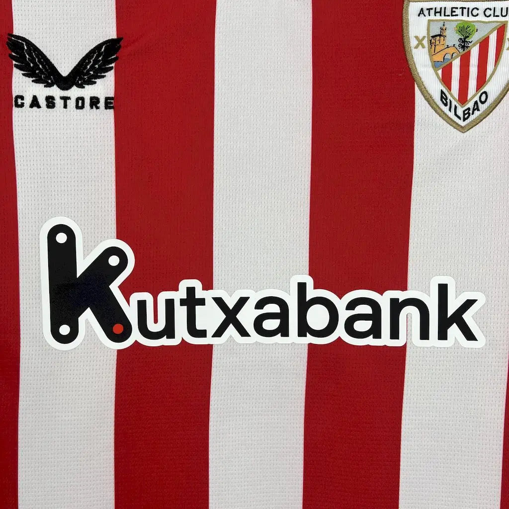 2025/2026 Athletic Bilbao Home Football Jersey
