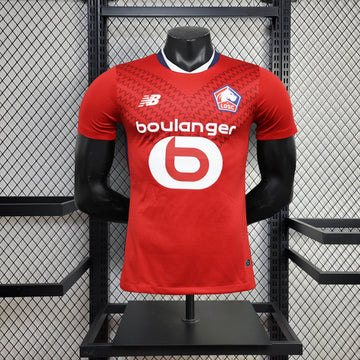 2024/2025 Player VersionLille LOSC Home Football Jersey