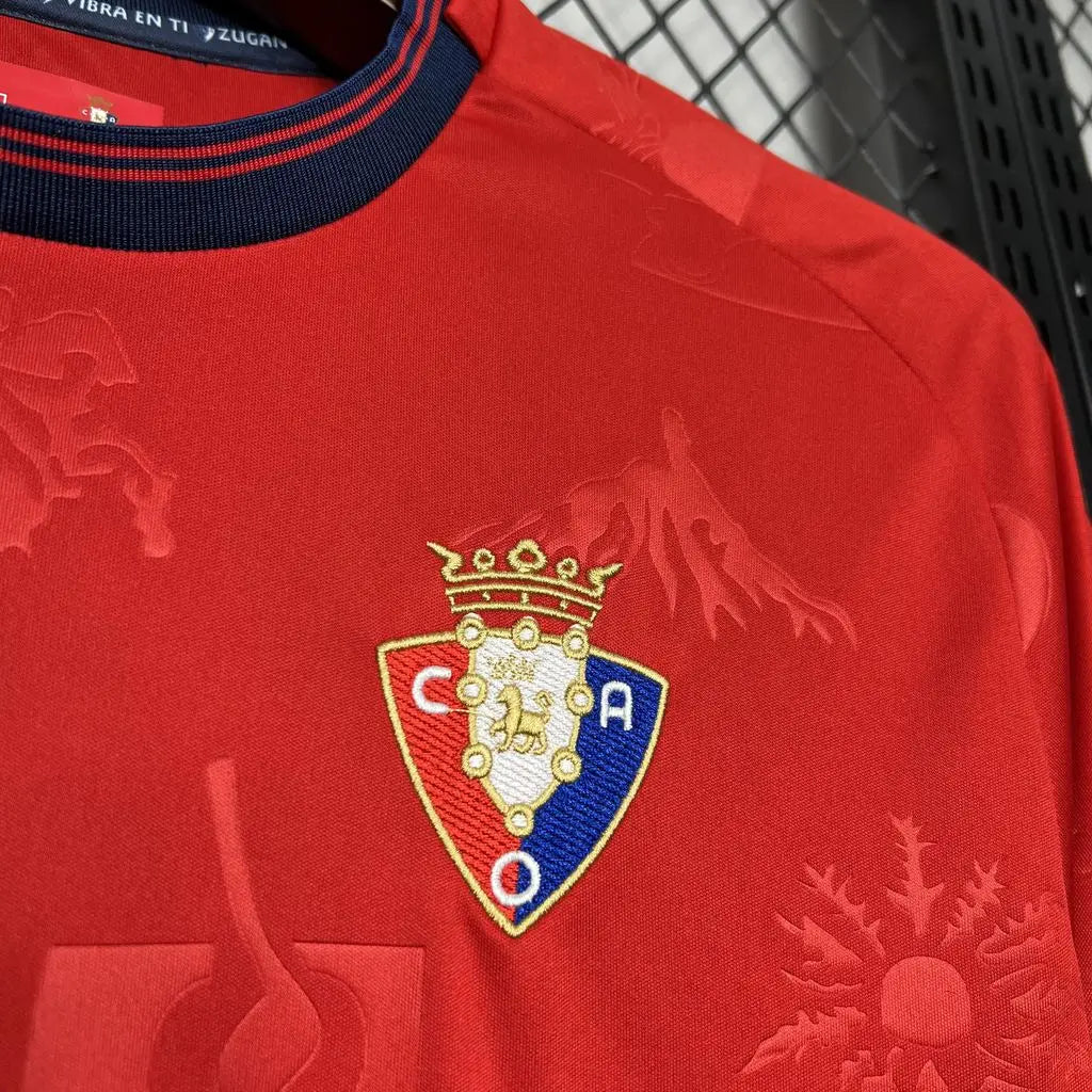 2024/2025 Osasuna Home Football Jersey