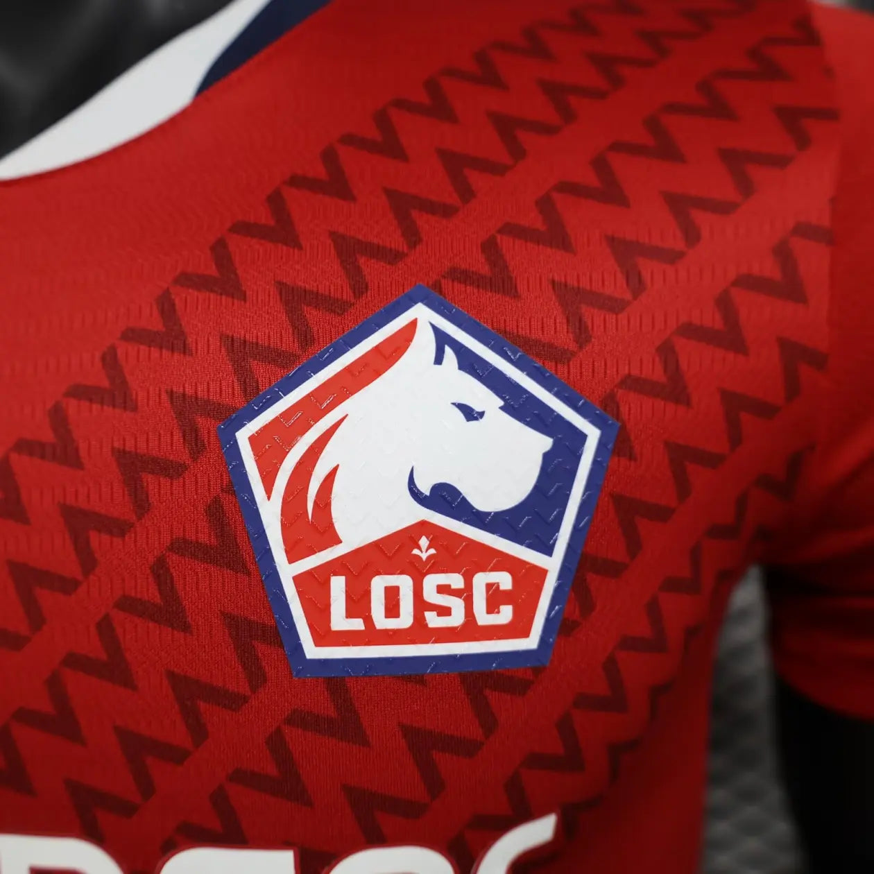 2024/2025 Player VersionLille LOSC Home Football Jersey