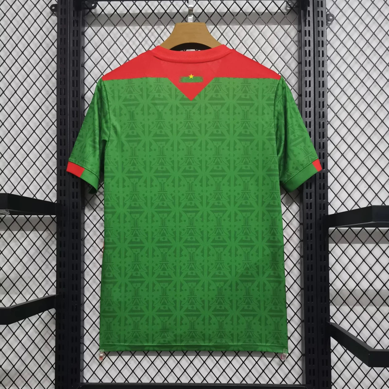 2024 Burkina Faso Home Football Jersey
