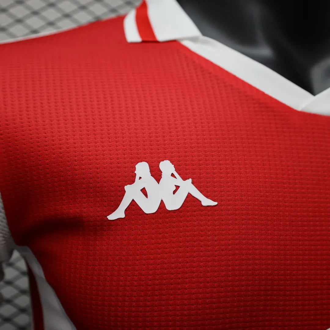 2024/2025 Player Version AS Monaco Home Football Jersey