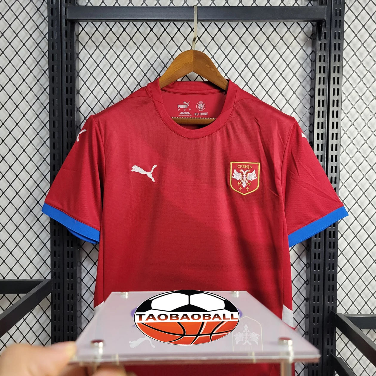 2024 Serbia Home Football Jersey