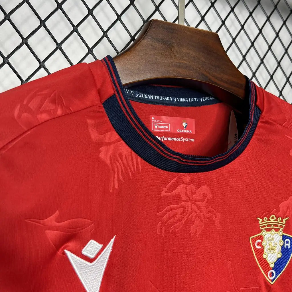 2024/2025 Osasuna Home Football Jersey