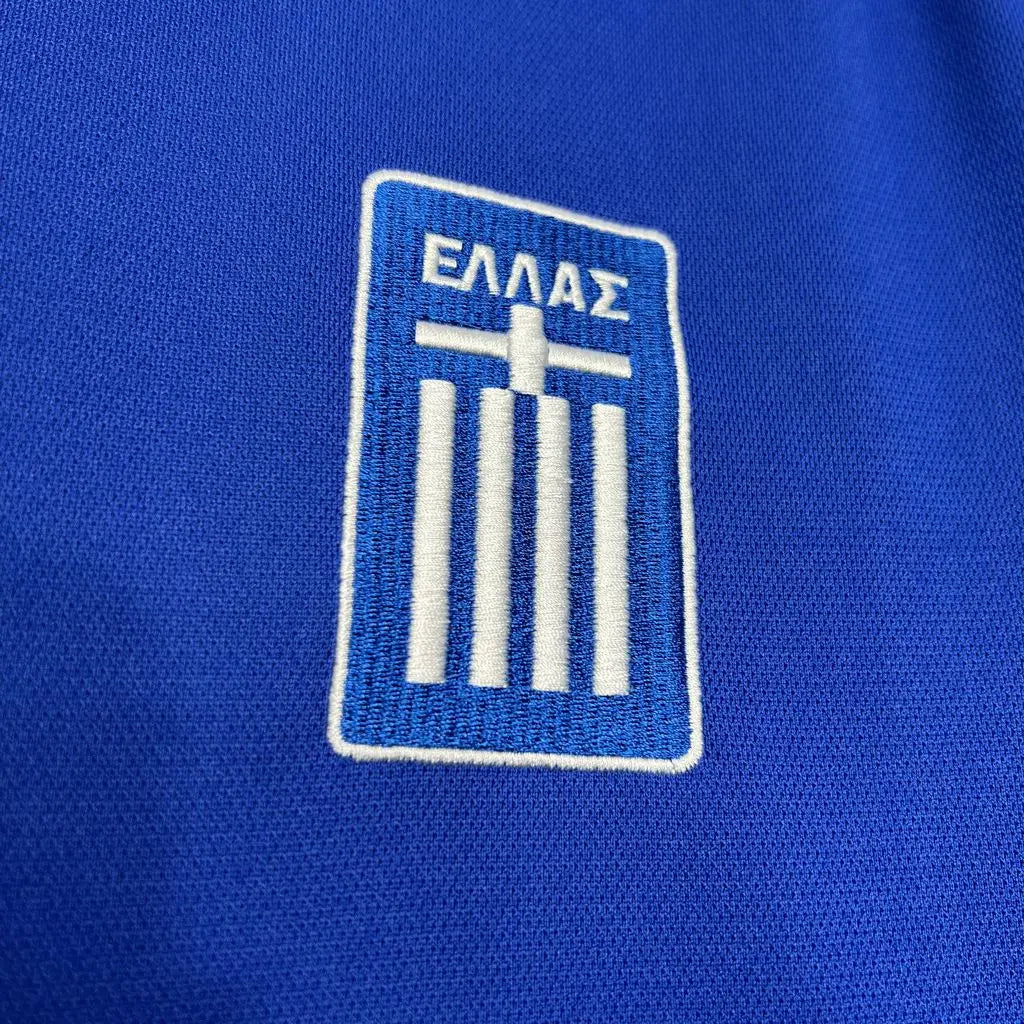 2004 Greece Home Football Jersey