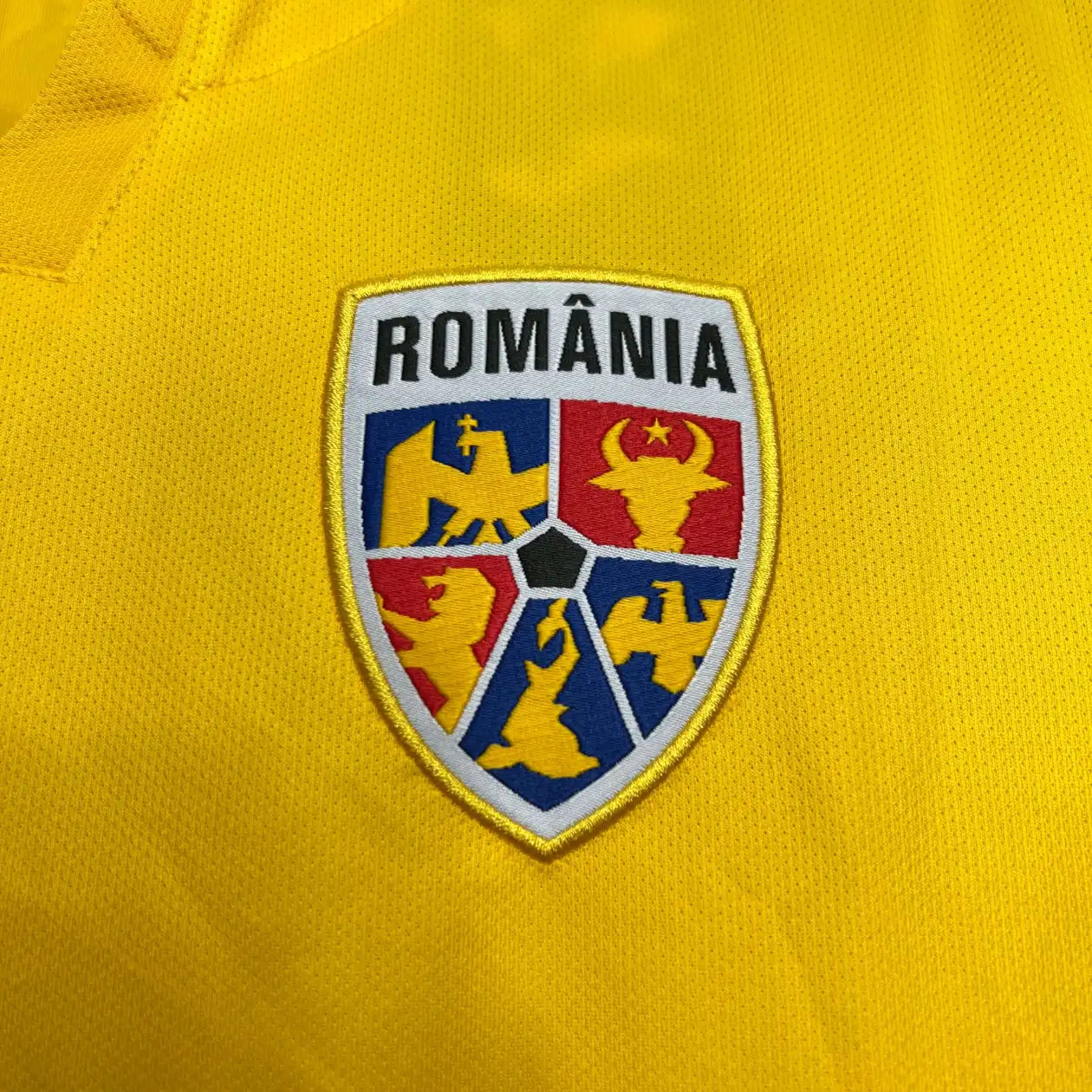 2024 Romania Home Football Jersey