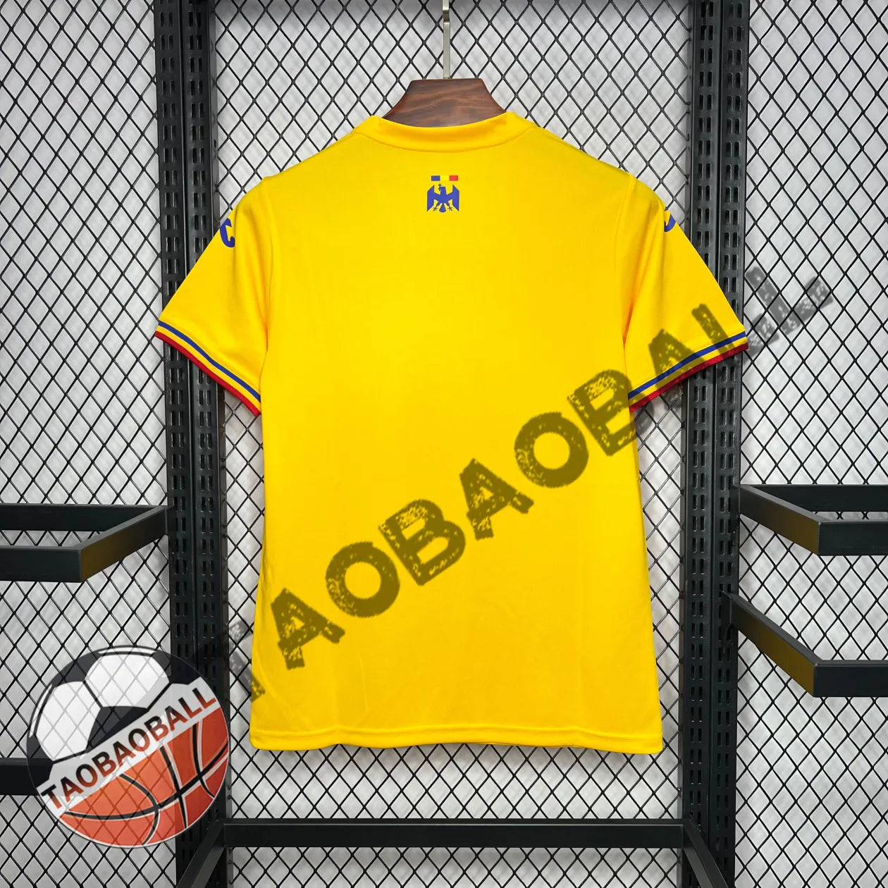 2024 Romania Home Football Jersey