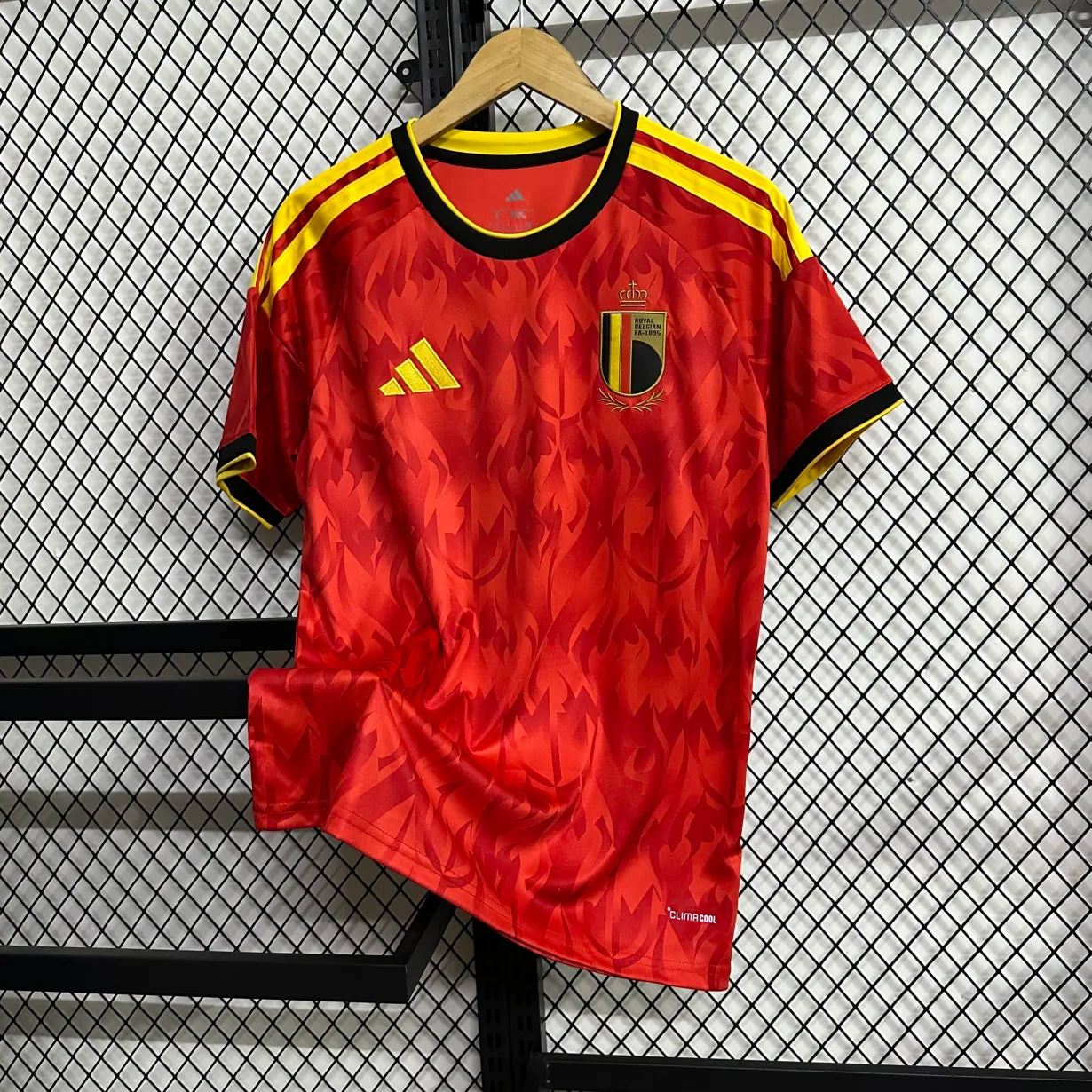 2026 Belgium Home Football Jersey