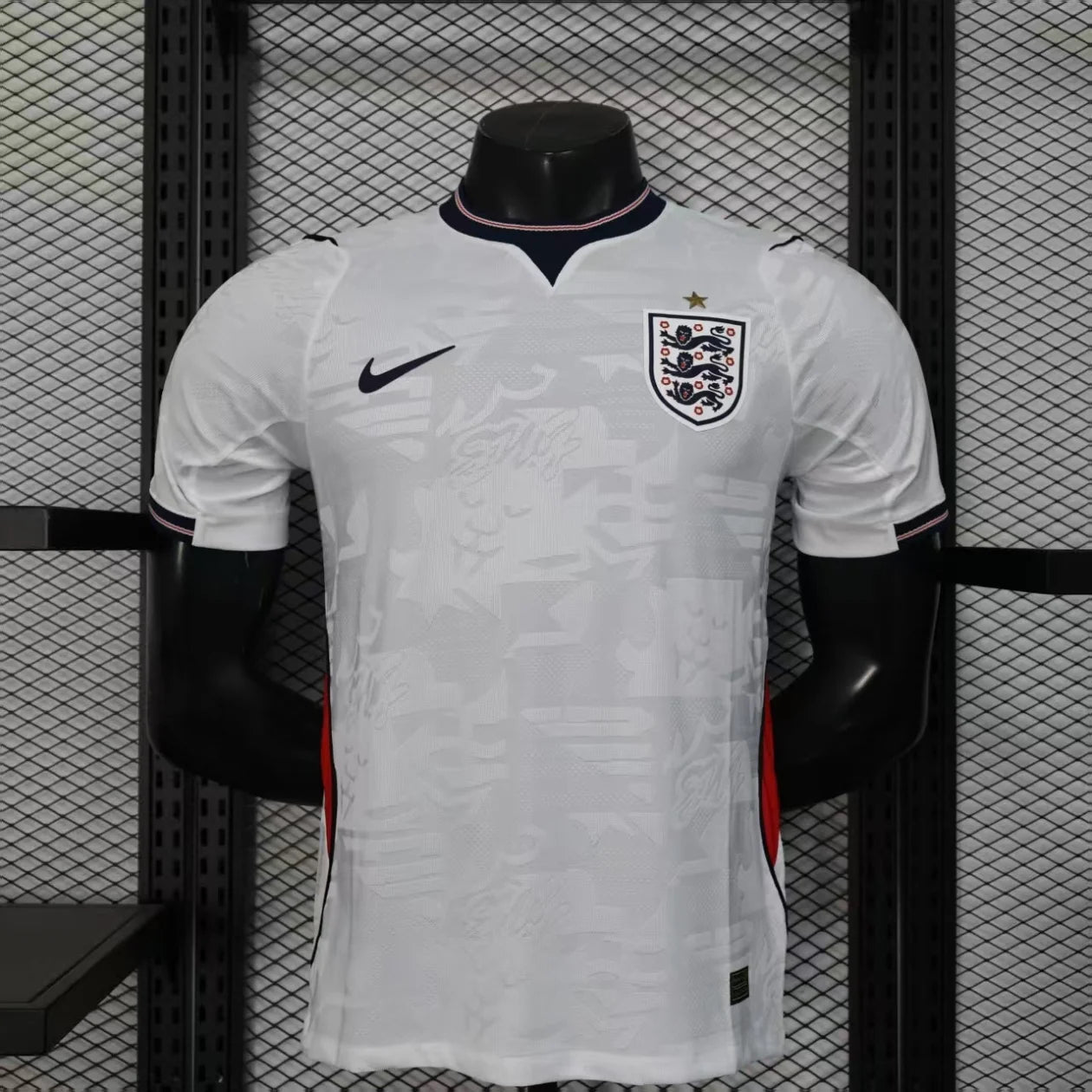 2026 Player Version England Home Football Jersey